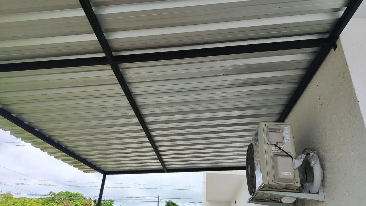 Coberta de garagem e área  - Foto 3