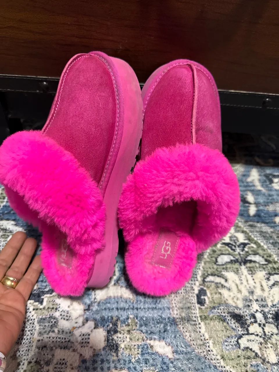 chinelo/slipper UGG Disquette Pink  36/37