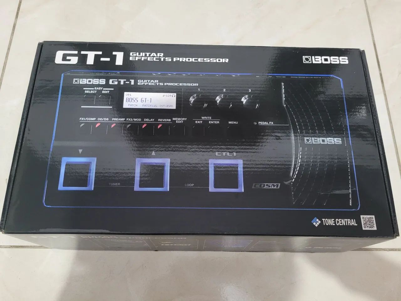 GUITARRA SEIZI KATANA MUSASHI + PEDALEIRA BOSS GT1 (ESTADO DE NOVO) - Foto 4