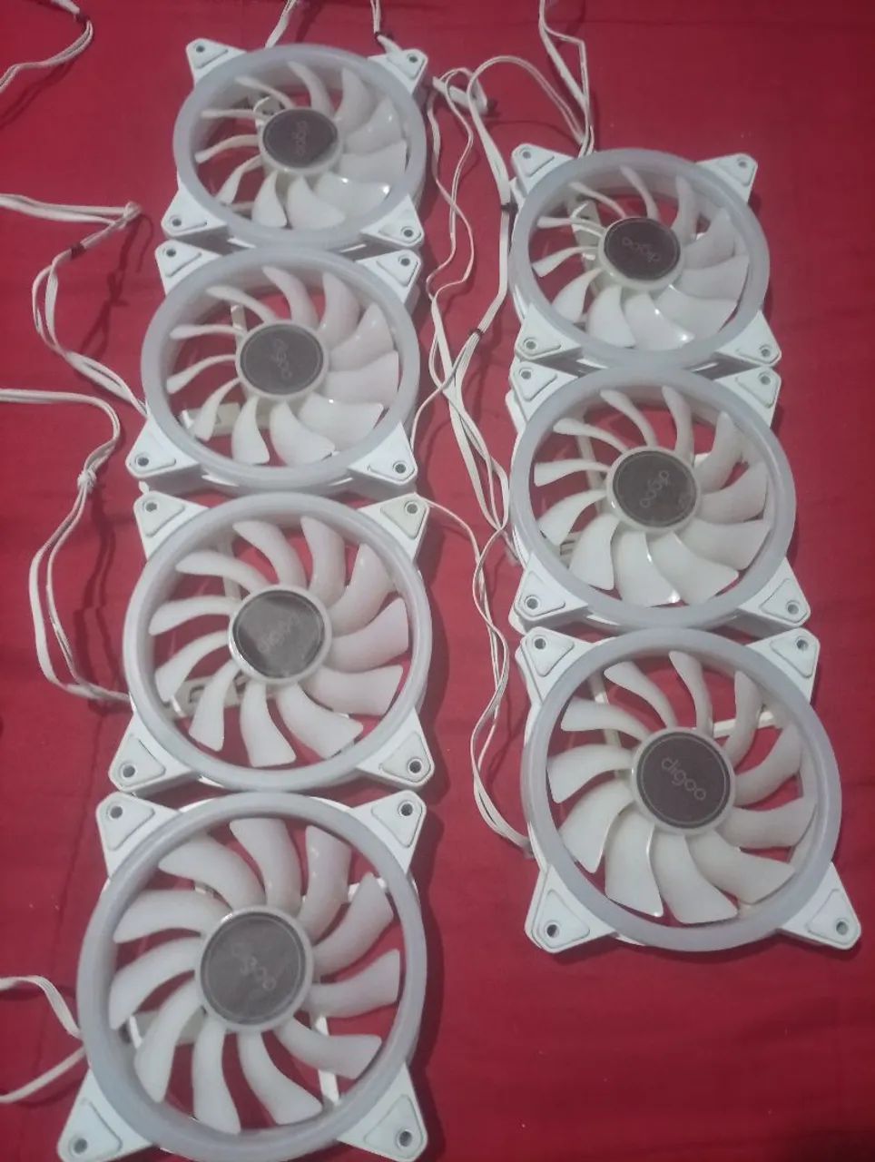 Kit 7 Fans Digoo + Controladora