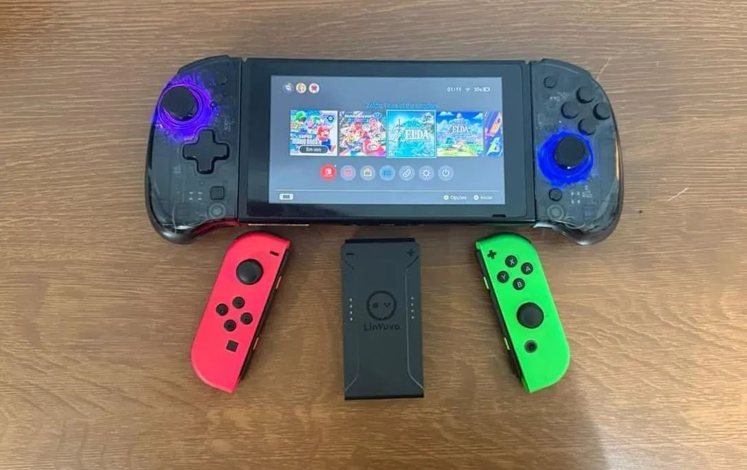 Nintendo Switch V1 Desbloqueado + 256gb  - Foto 4
