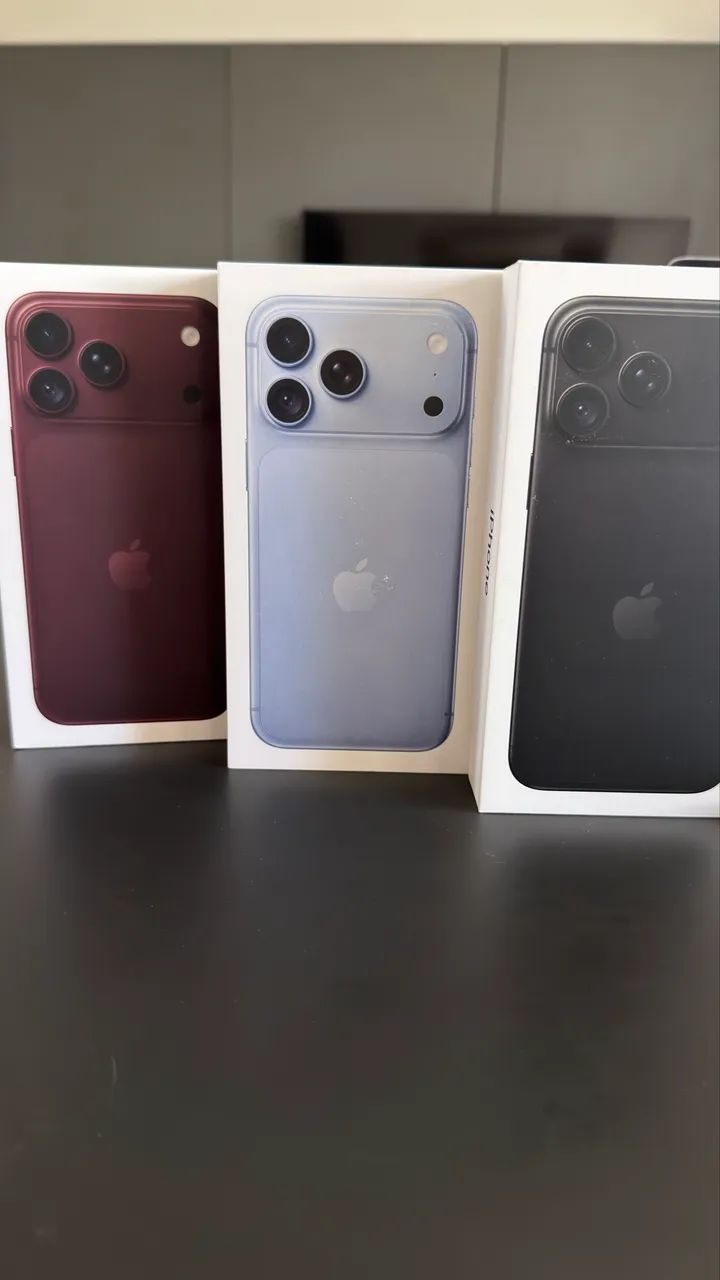 iphone 18 pro e pro Max 256/512 lacrado