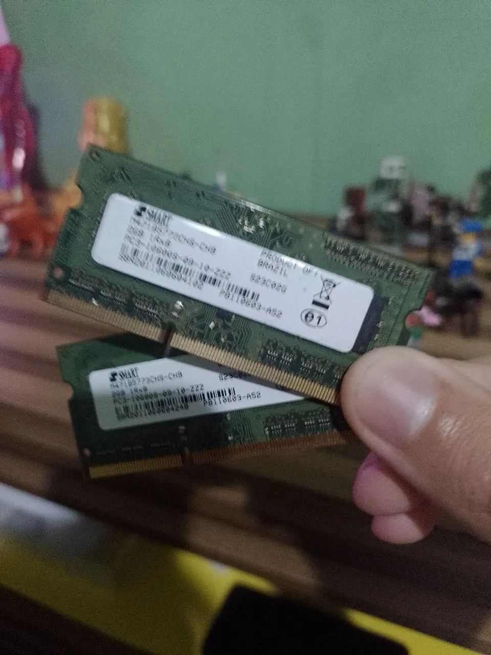 Memória Ram de notebook ddr3 2gb