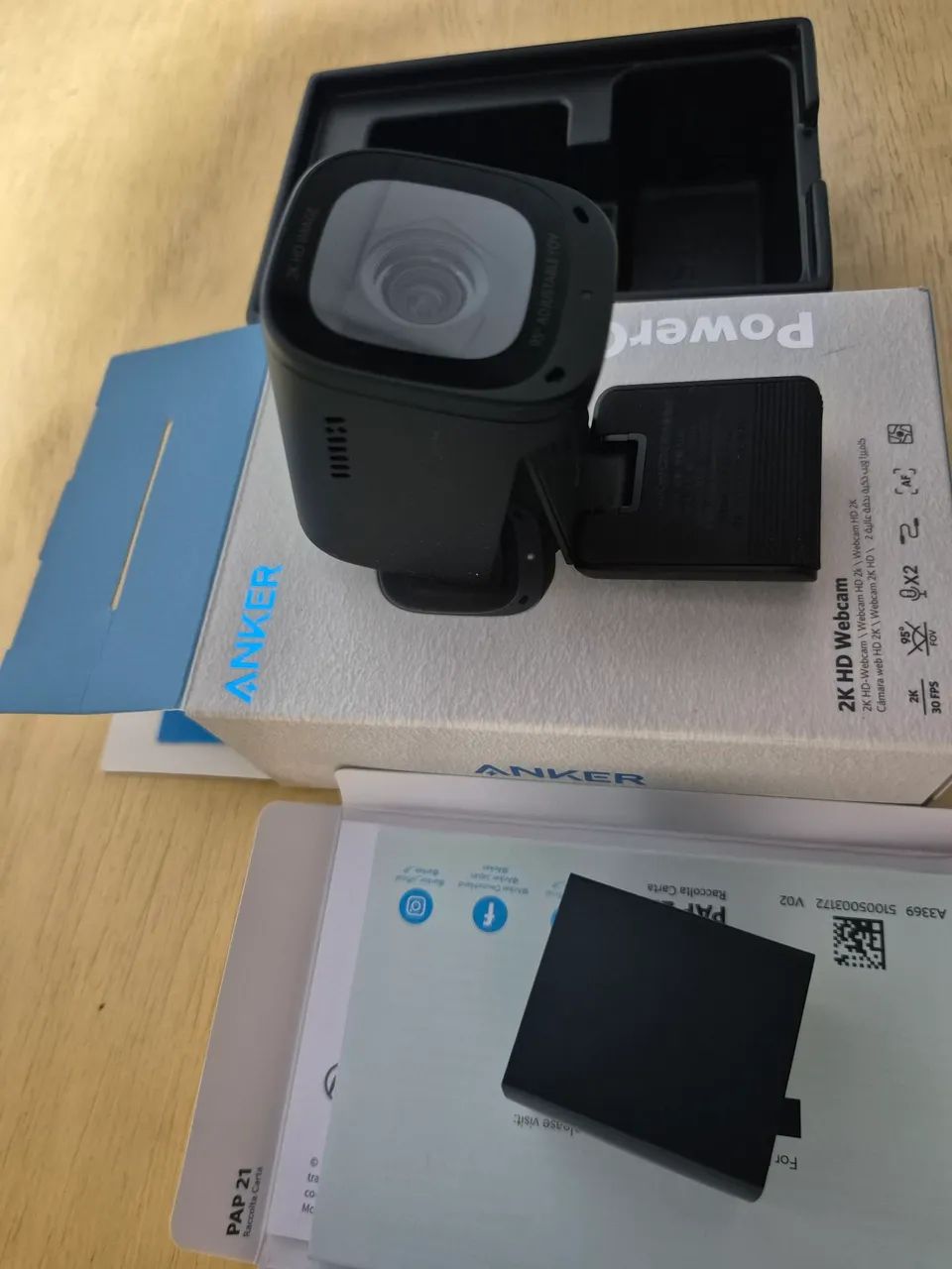 Webcan anker 2k imagem excelente  - Foto 2