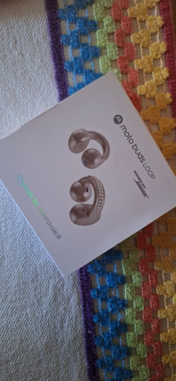Fone de ouvido (Moto Buds Loop Crystals by Swarovski) - Foto 2