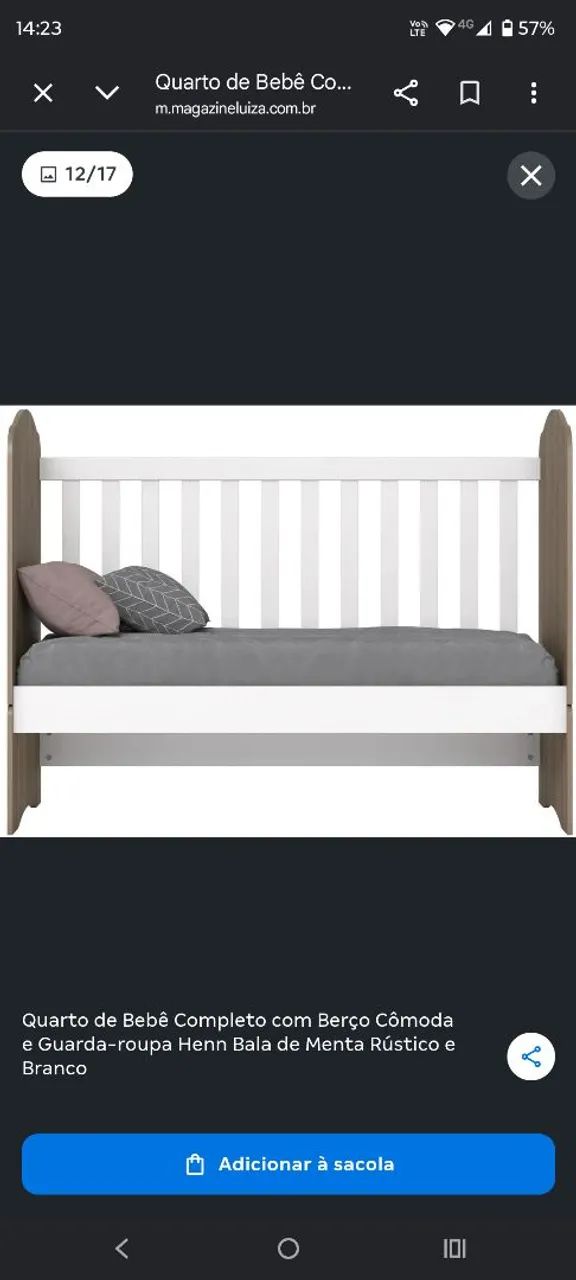 Berço / cama de bebê  - Foto 2