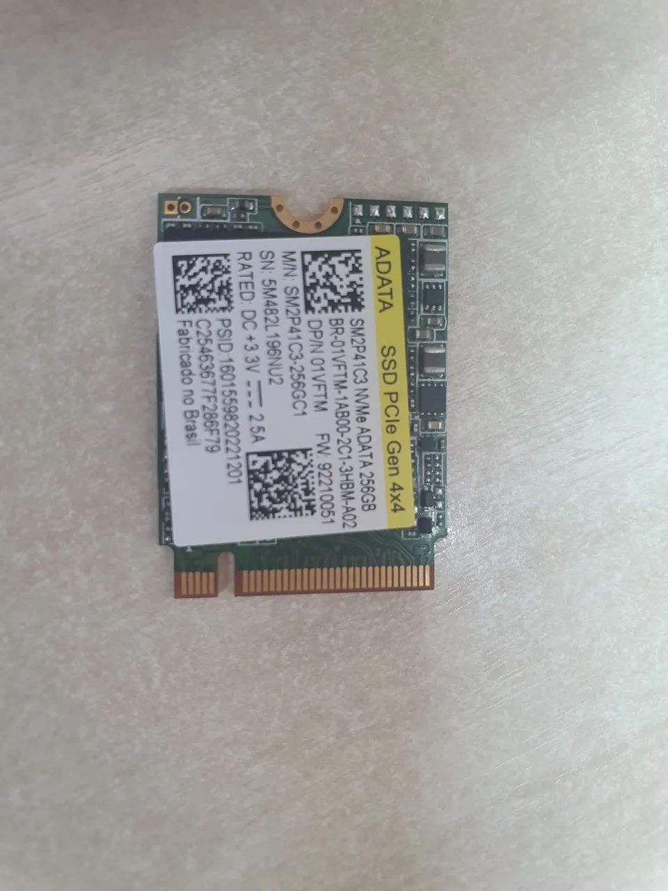 SSD 256GB ADATA 