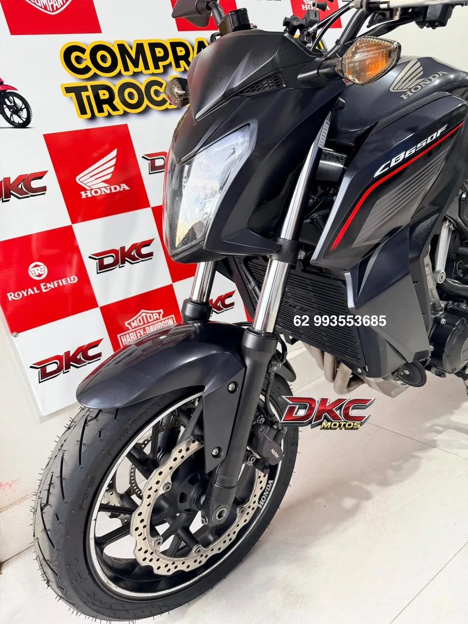 CB 650F financia troca cartao Anápolis  - Foto 5