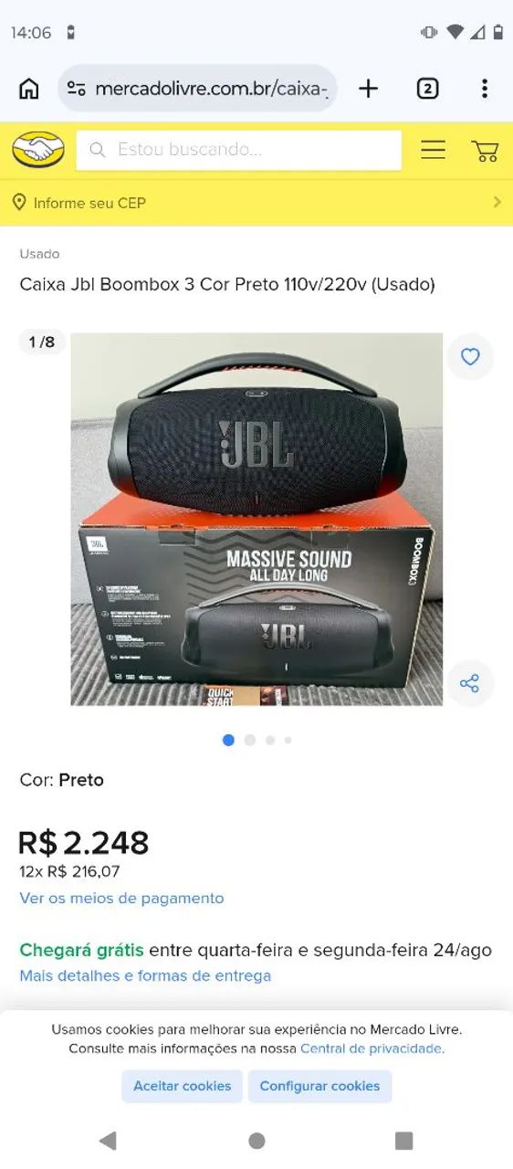 JBL Boombox 3 Original - Foto 2