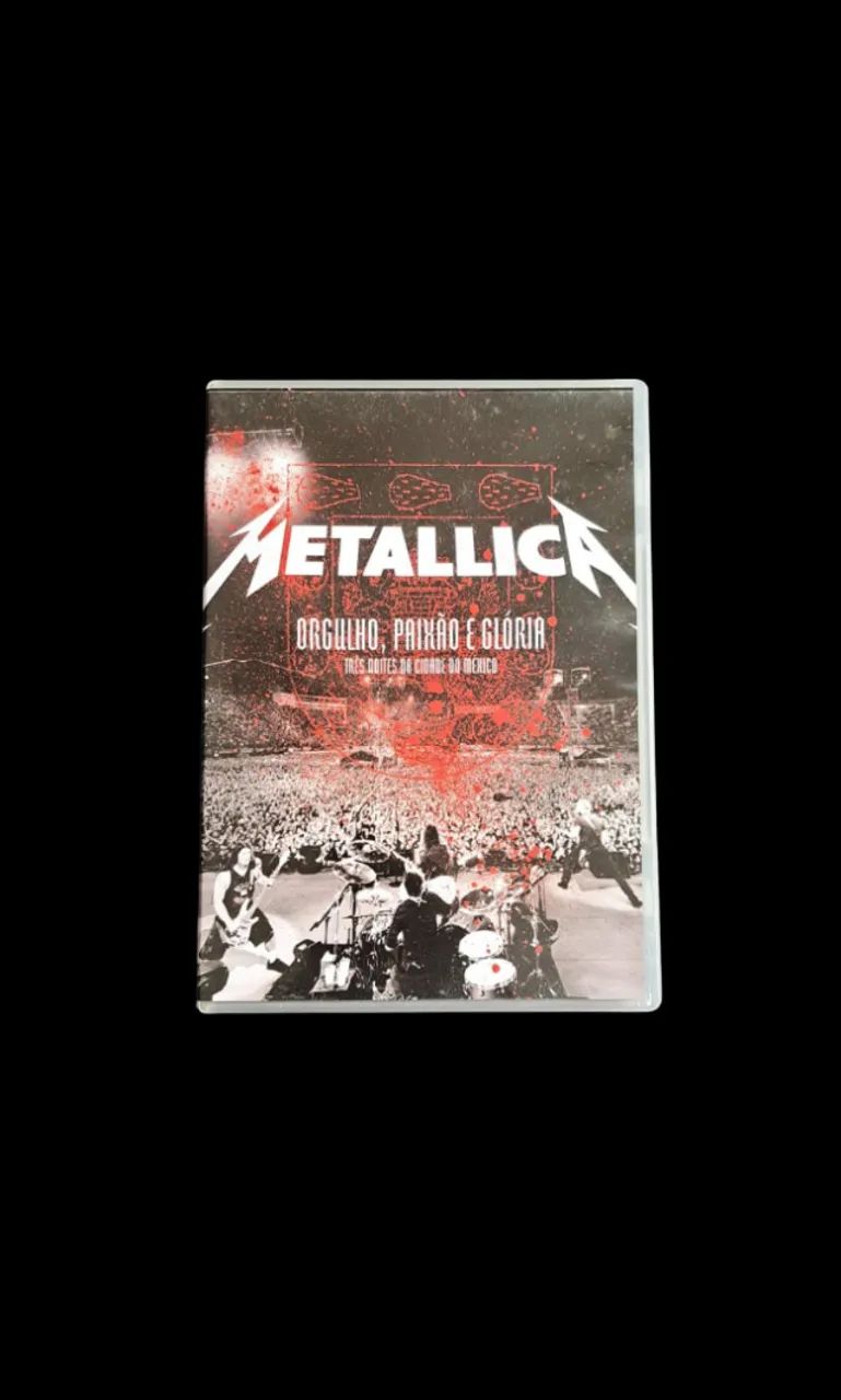 Dvd: Metallica - Orgulho, Paixão e Glória