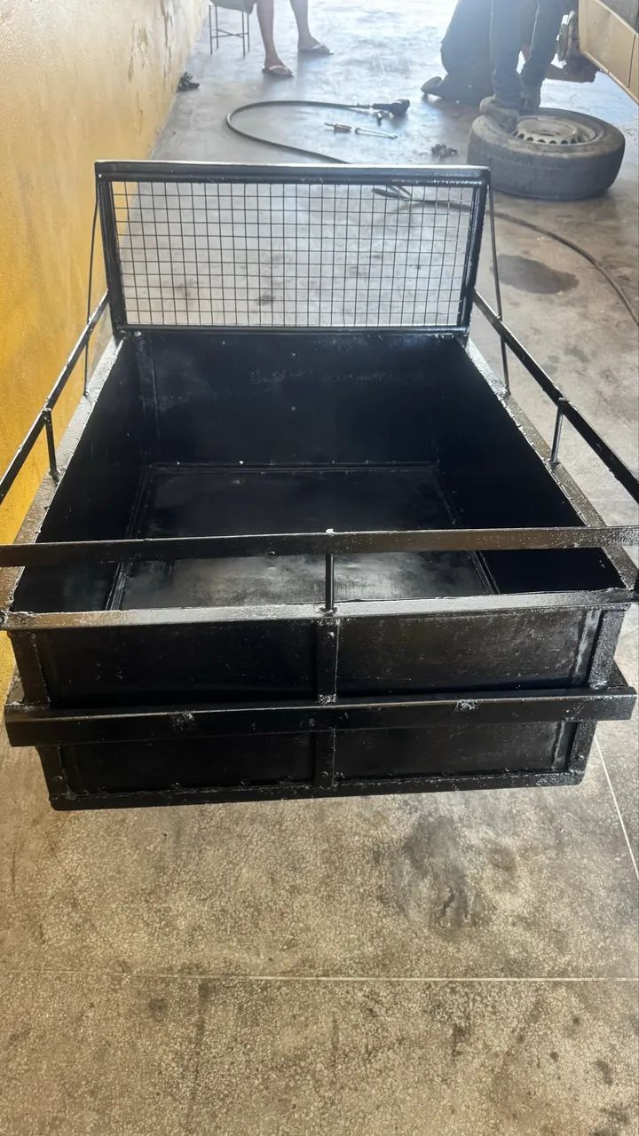 Vende-se carrocinha de moto seminova  - Foto 4