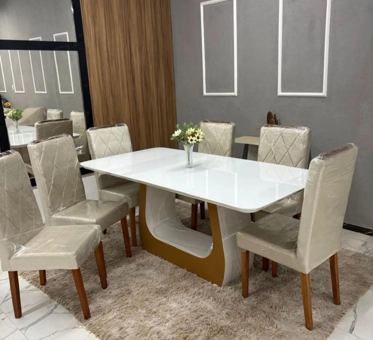 Conjunto Mesa e 6 Cadeiras P.R.O.M.O.Ç.Ã.O - Foto 4