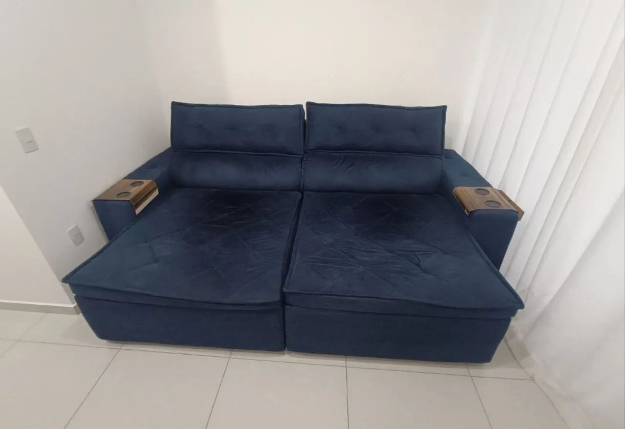 Sofá Austin 2,40m reclinável  - Foto 3
