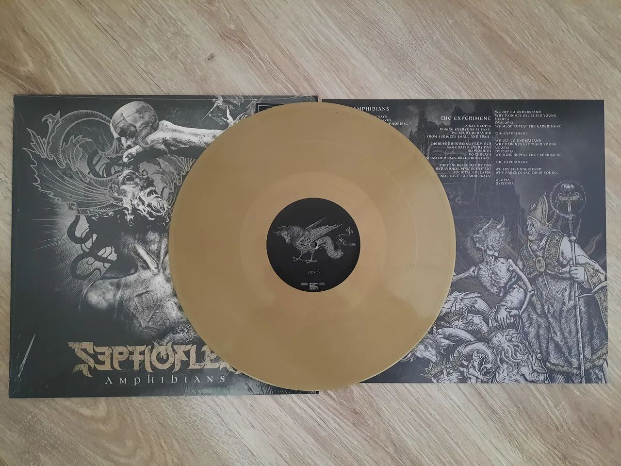 Vinil Septicflesh Amphibians Lp importado  - Foto 4