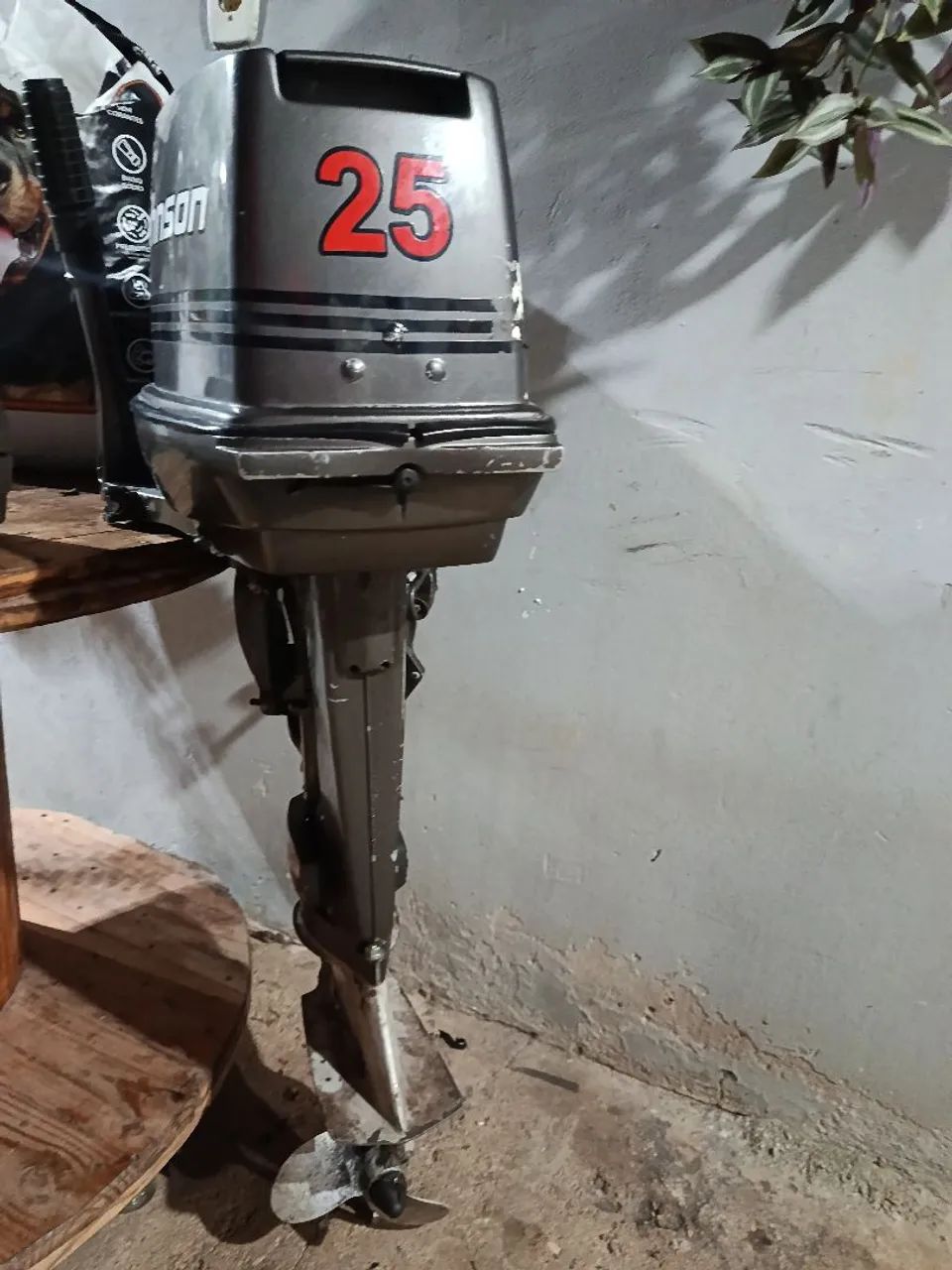 Motor de Popa Jhonson 25HP revisado  - Foto 3