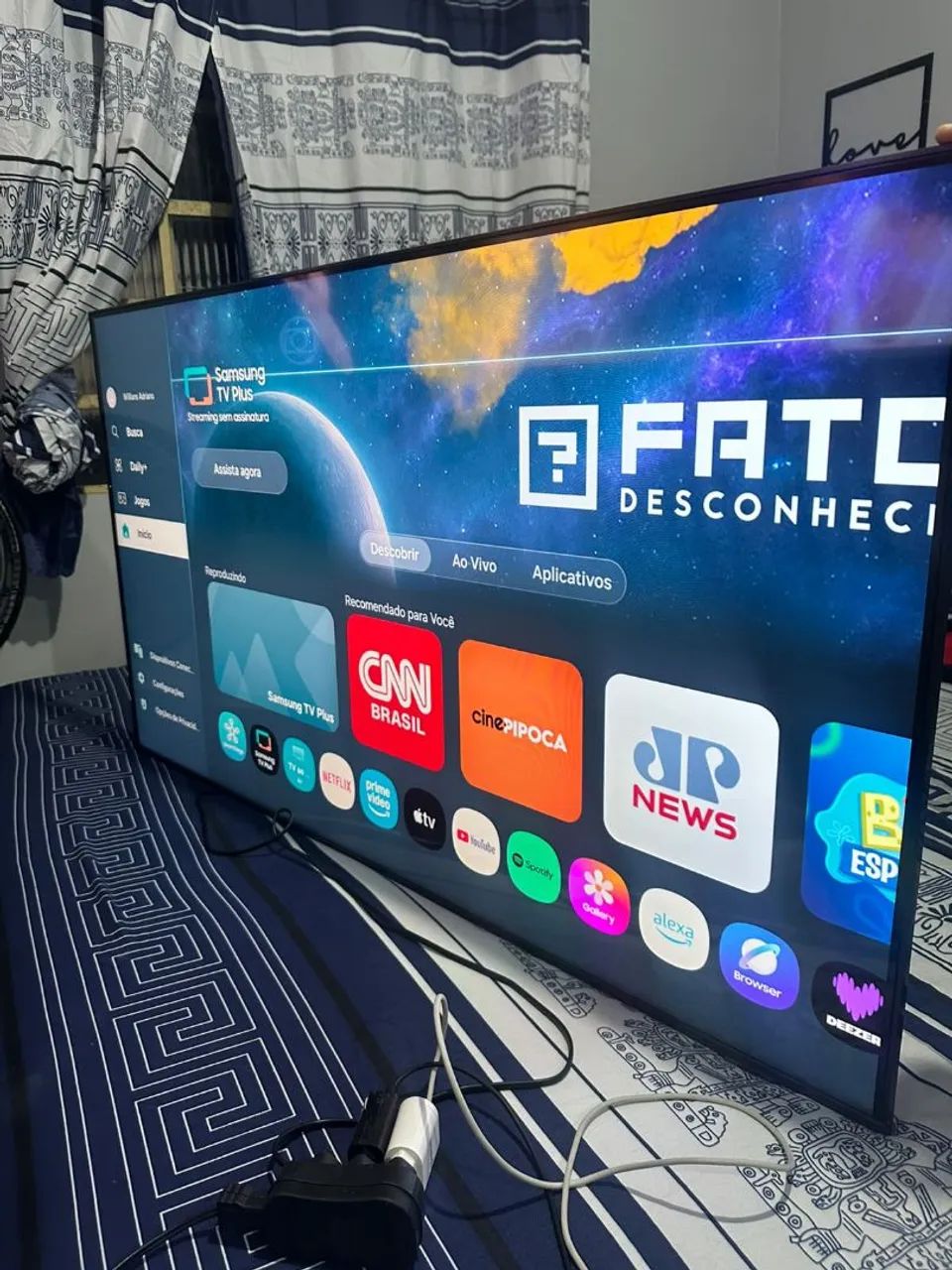 Smartv 50 4k Samsung slim semi nova  - Foto 2