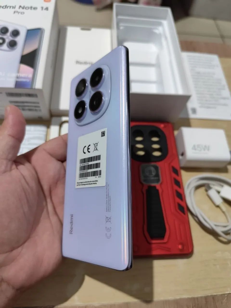 Note 14 Pro Novo Zero Na Caixa Com Nota Fiscal  - Foto 5