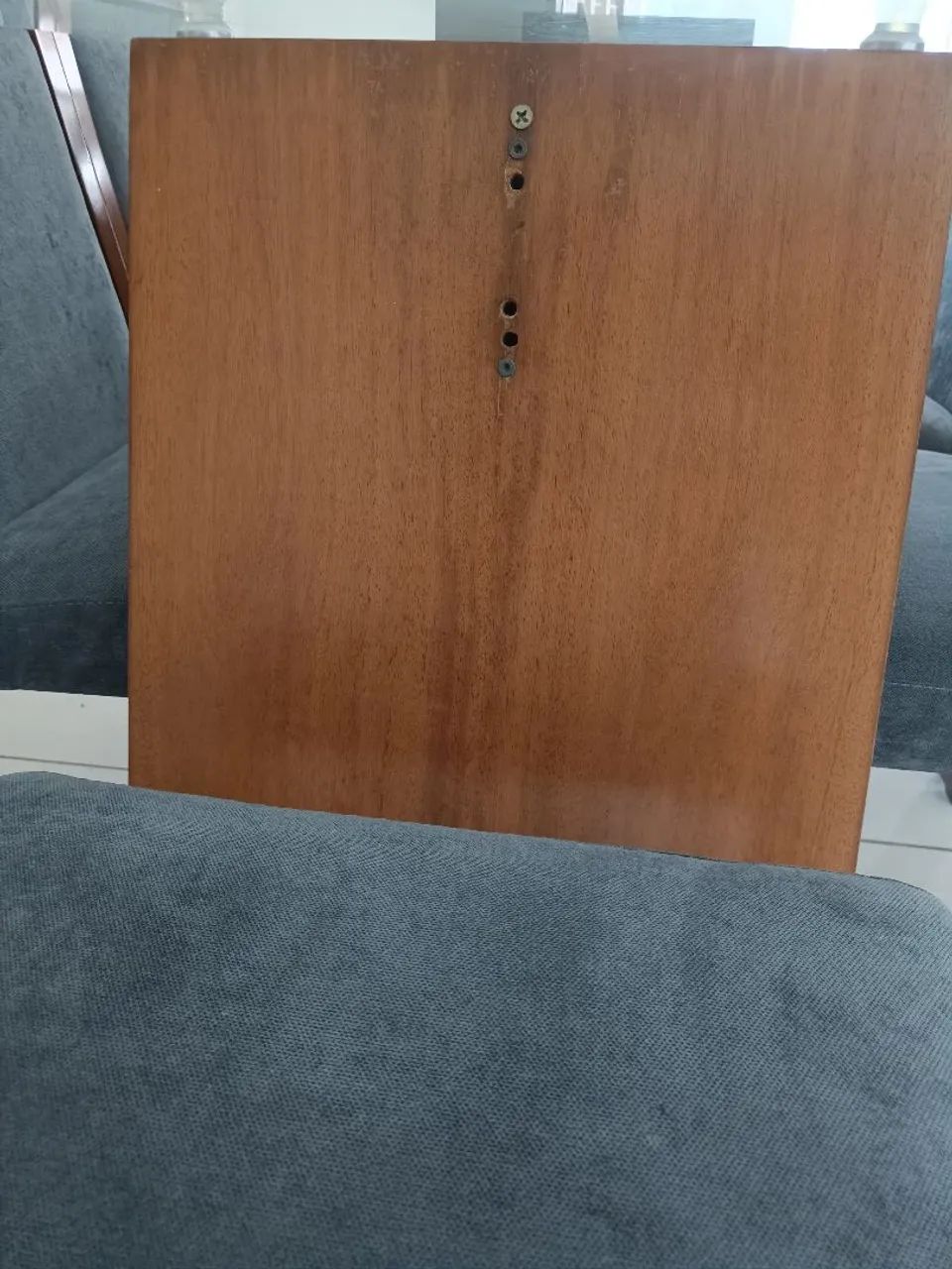 Mesa de jantar com 6 cadeiras em madeira  - Foto 4