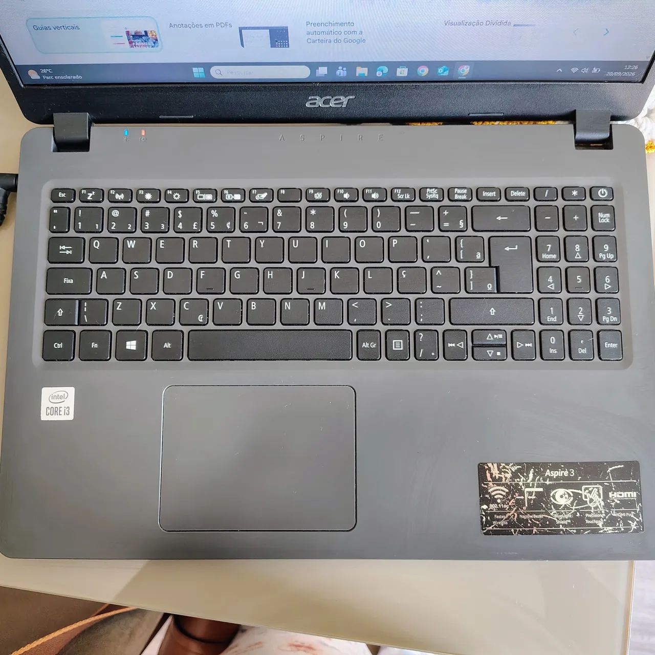 Notebook Acer Aspire 3 - i3 - 8GB RAM - SSD 256GB - Foto 2