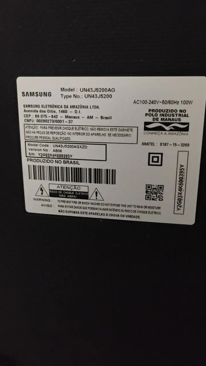 Smart TV Samsung 43 UN43J5200AG - Foto 3