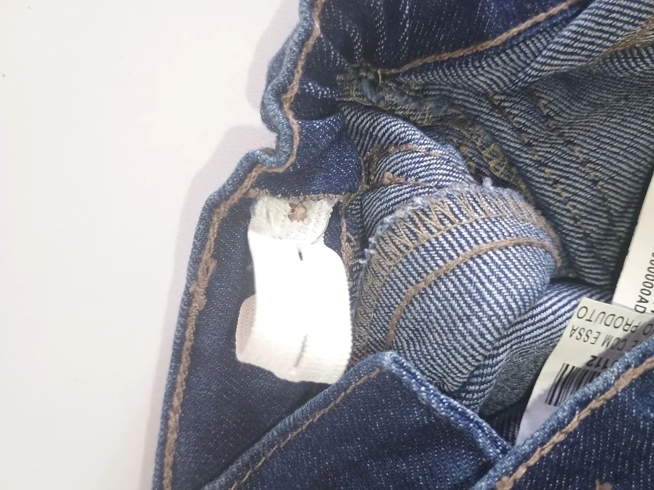 Calça jeans infantil 1 ano  - Foto 4