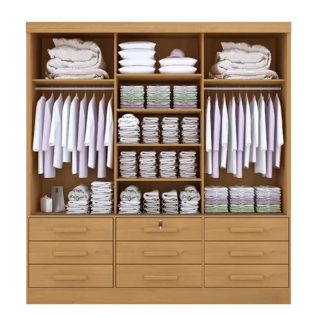 GUARDA ROUPA MERIDIAN 2,00M   MDF. PRONTA ENTREGA. - Foto 3