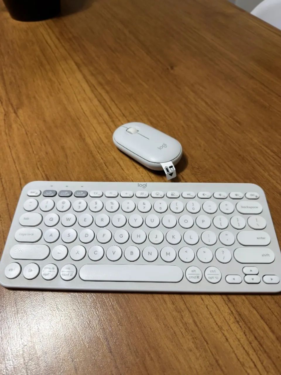 Vendo Teclado e mouse Logitech Pebble sem fio - Não entrego - Foto 3