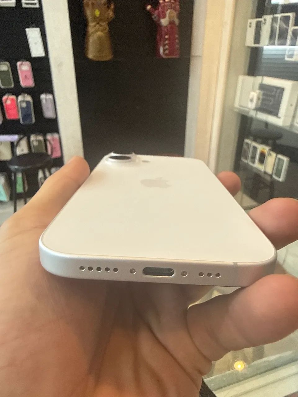 Iphone 16 plus 128 - Branco - Semi novo  - Foto 2