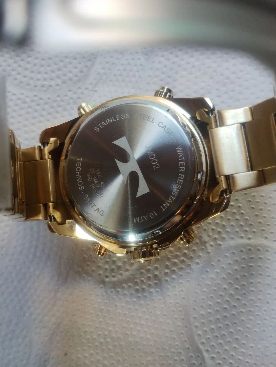 Relógio technos dourado  - Foto 3