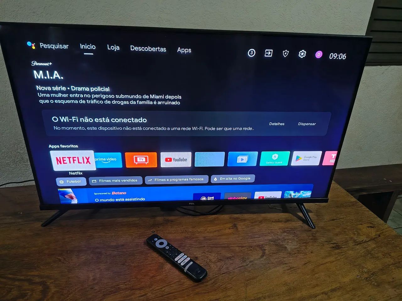 Vendo TV SMART 43 Polegadas Semi nova TCL 