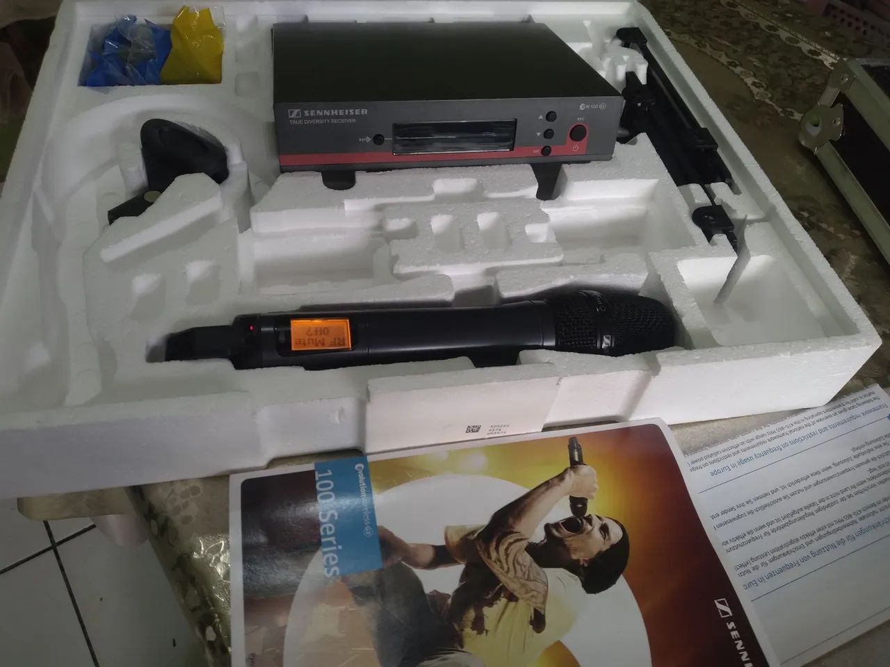 Microfone Profissional Sem Fio Sennheiser Ew100 G3