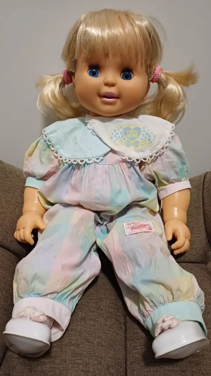 Boneca Fala Nenê Estrela Restaurada (lêr anuncio)