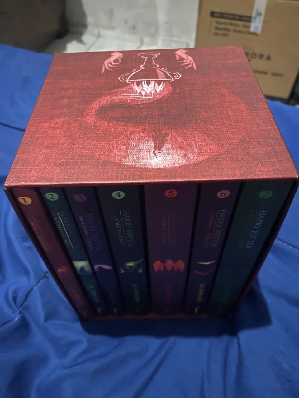 Box livro HARRY POTTER