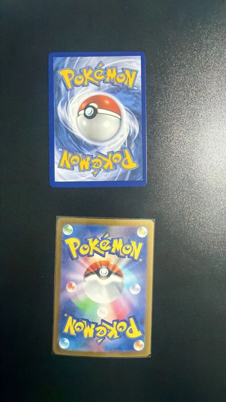 Carta Pokémon eevee e jolteon. - Foto 2