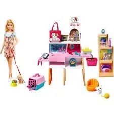 Barbie espaço pet playset boneca com acessórios 