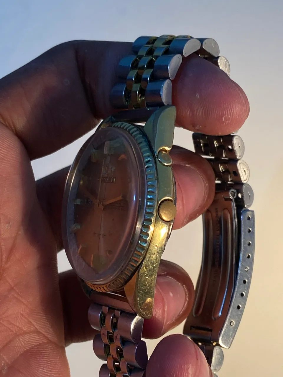 Orient duas janelas bezel canelado - Foto 3