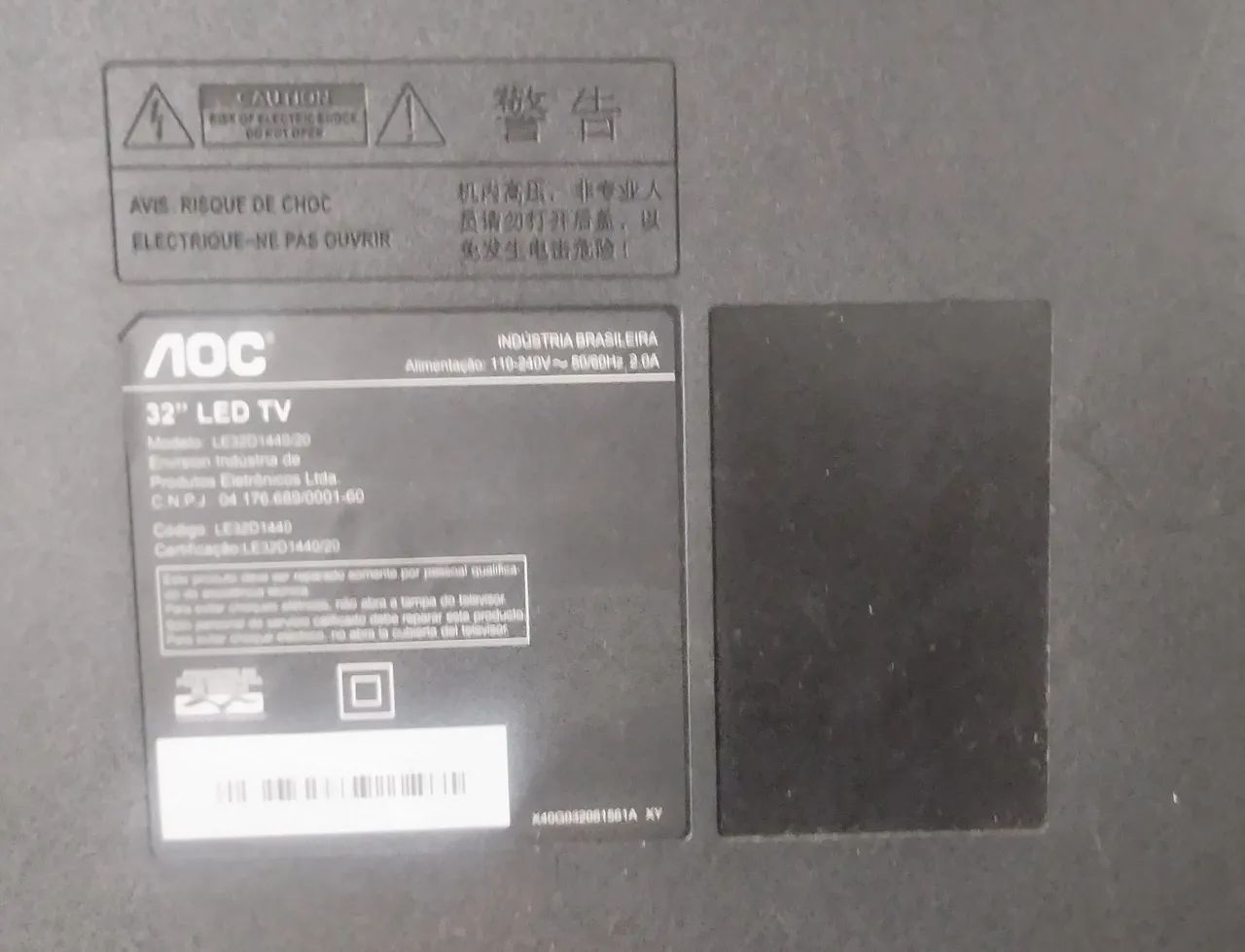AOC 32" LED TV (Modelo: LE32D1440/20). - Foto 2