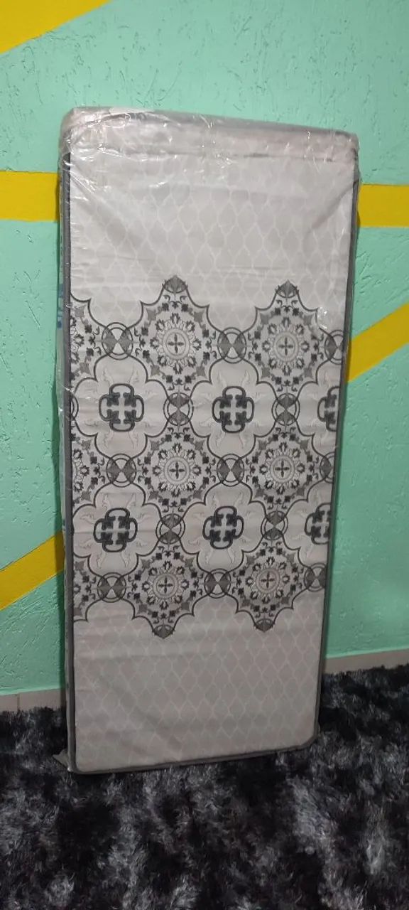 Vendo colchão de solteiro novo no plástico  - Foto 2