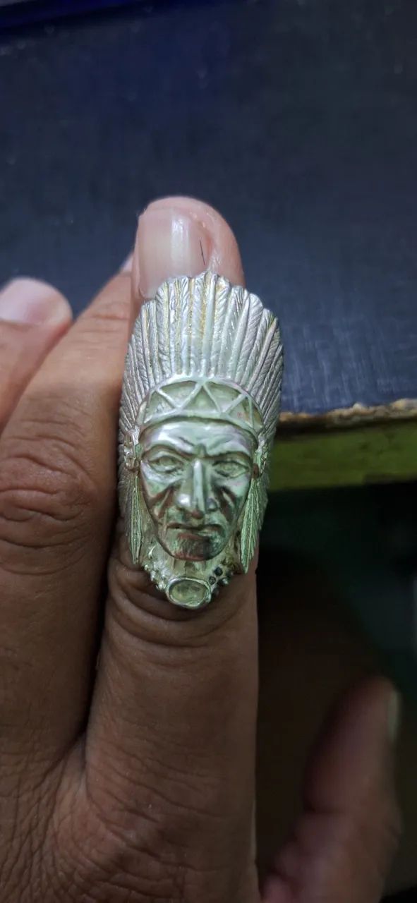 Dedeira do pajer em prata 925