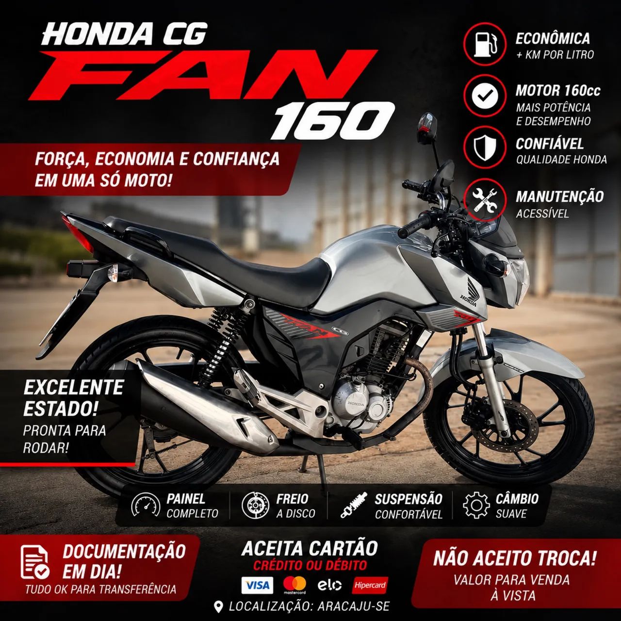 Honda Fan 160 - Foto 2