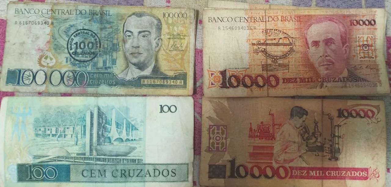 Notas, dinheiro e moedas antigas  - Foto 4