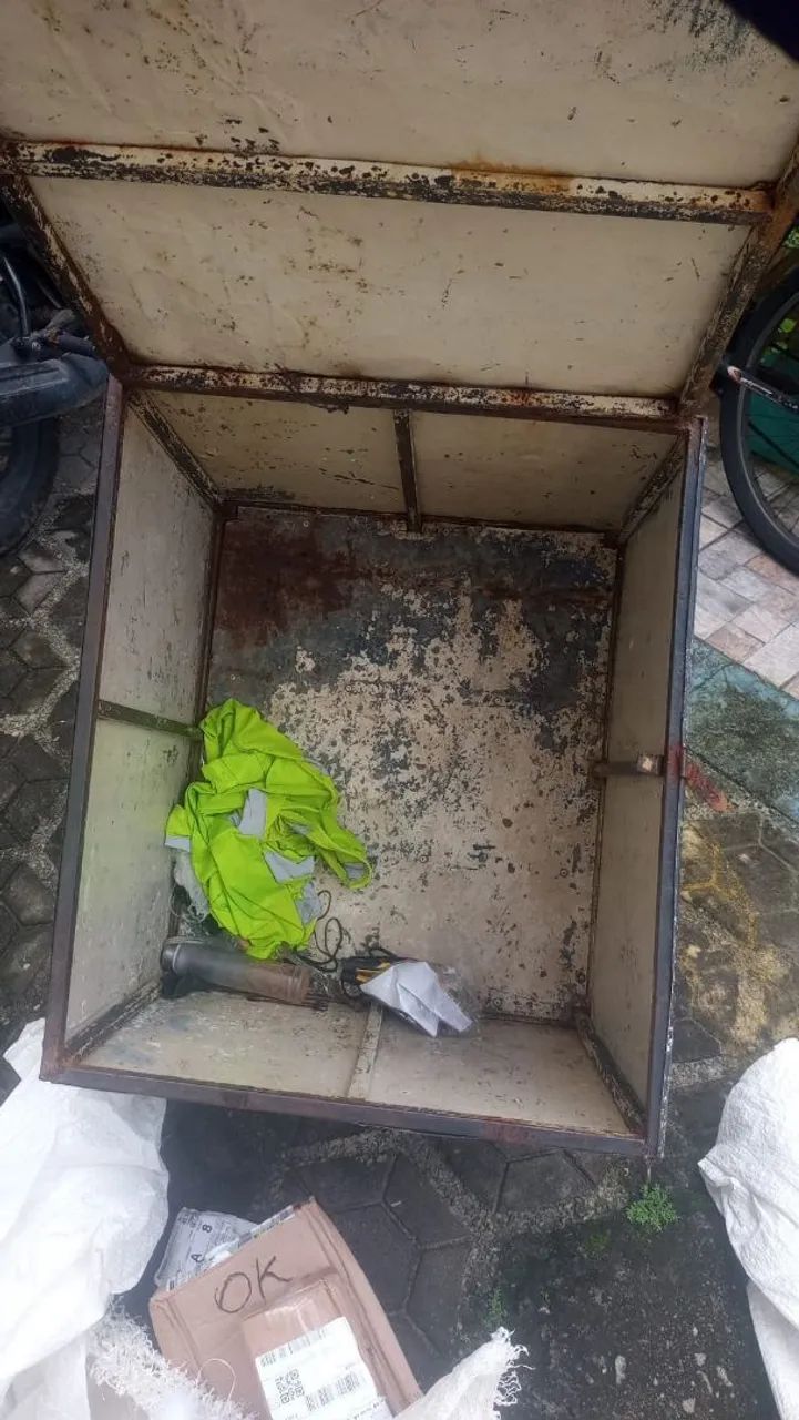 Bau de ferro para entregas - Foto 4
