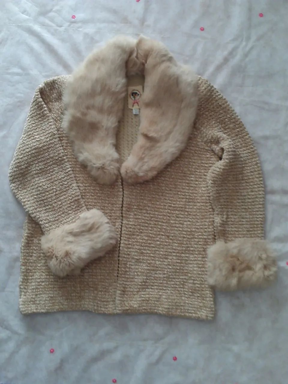 Blusa Tricot Feminina Bege