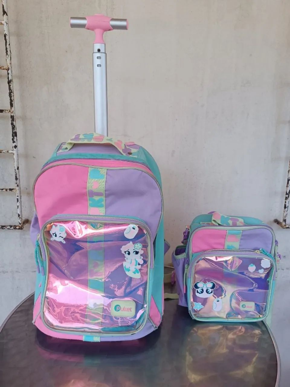 Mochila e merendeira escolar - Foto 3