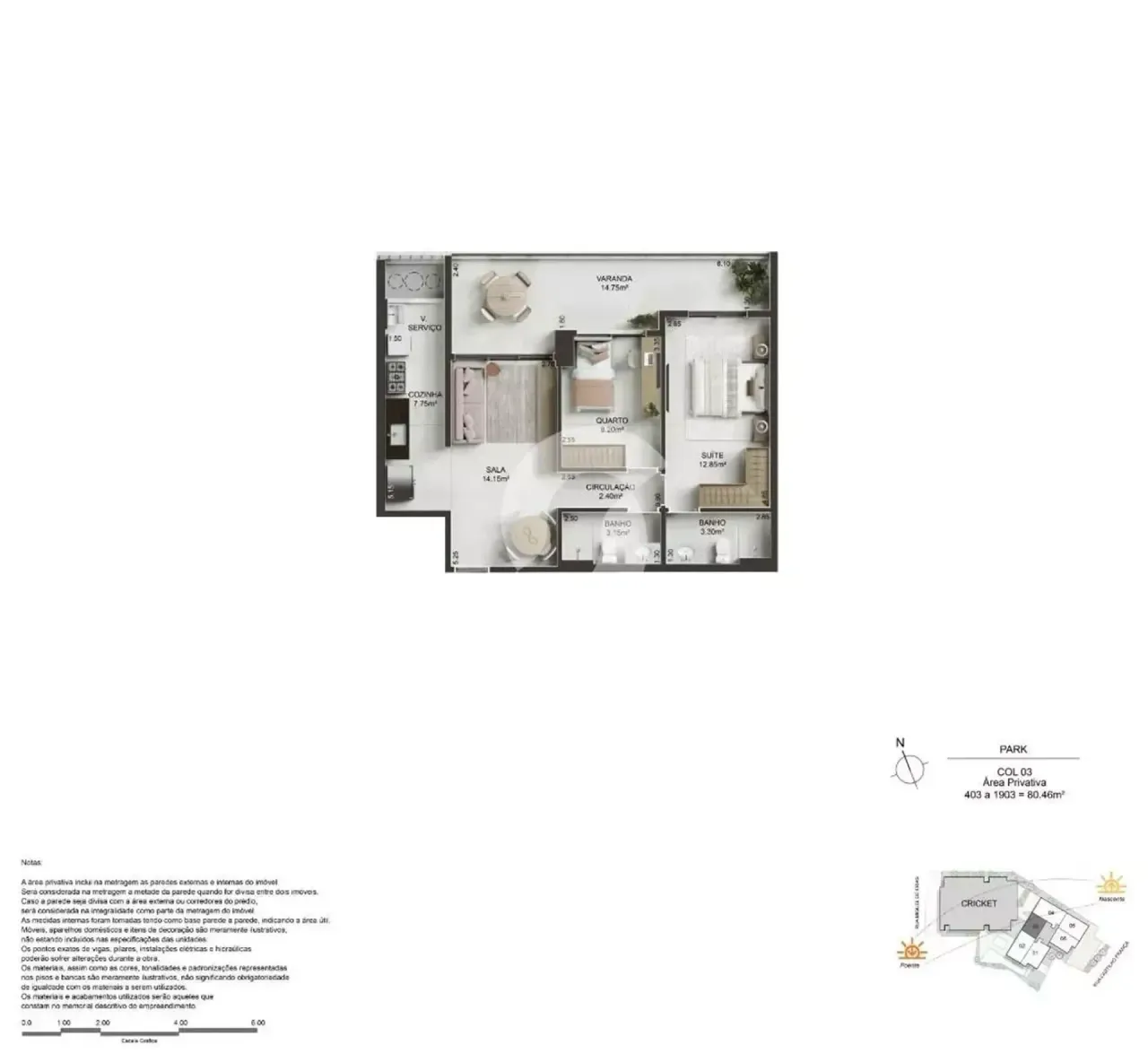 PLANTA 80m²