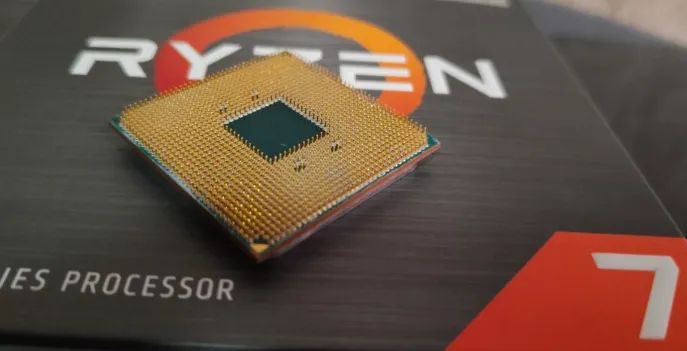 Placa mãe steel legend B450M +  processador ryzen 7 5700g, UPGRADE, kit am4 ddr4 - Foto 3