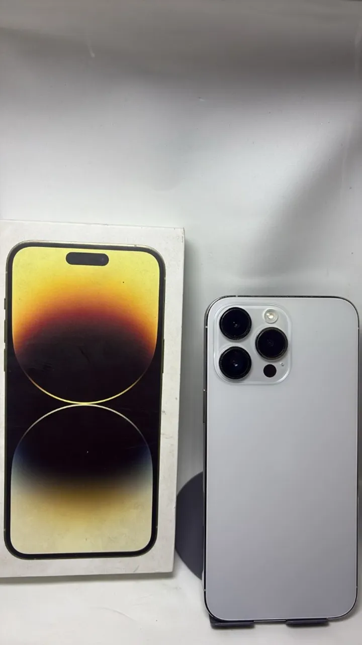 Apple Iphone 14 Pro Max Gold 128Gb semi novo com caixa zeradooo