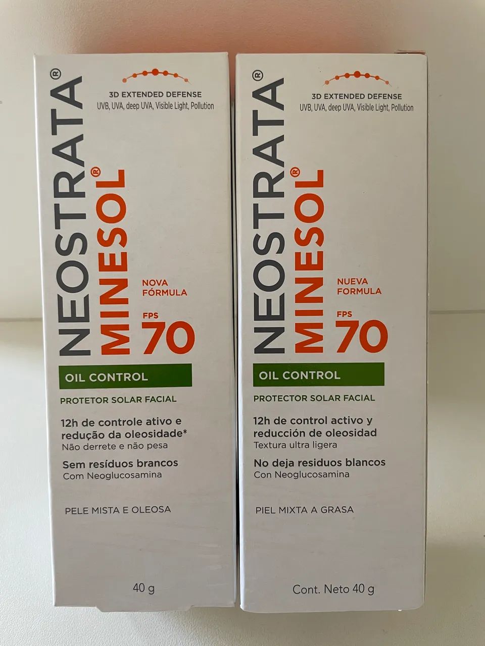Minesol Oil Control FPS 70 (2 unidades)