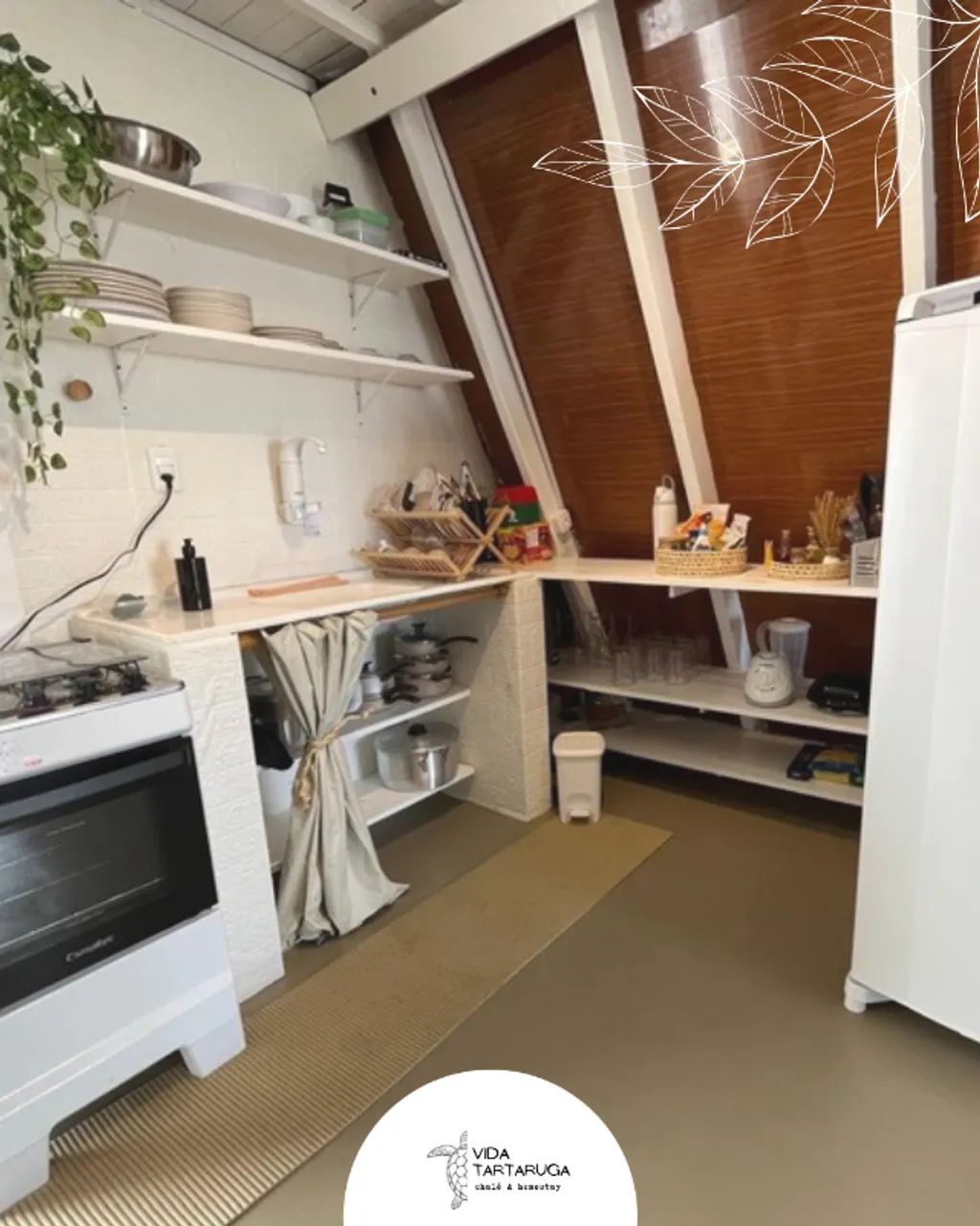 Chalé MOBILIADO na praia  - Foto 4