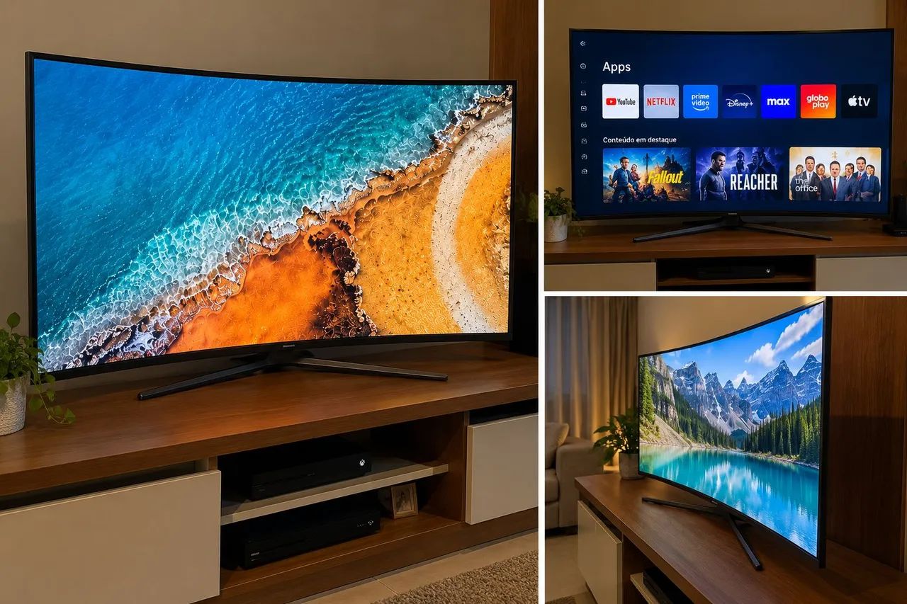 TV FULL HD CURVED 40" - Foto 2